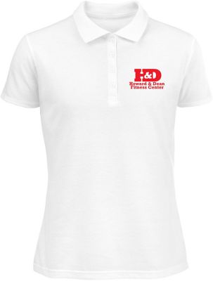 Screen Printed Apparel: Screen Printed Ladies 50/50 Polo Shirt