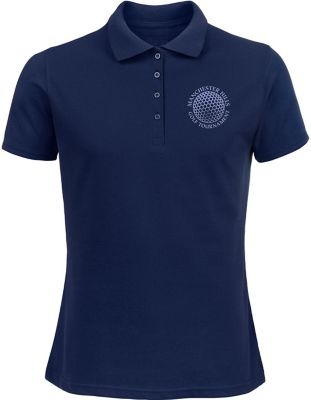 Apparel: Embroidered Ladies 50/50 Polo Shirt