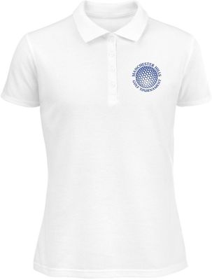 Apparel: Embroidered Ladies 50/50 Polo Shirt