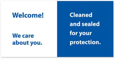 Promotional Items Easy to Mail: Hospitality Room Door Seal