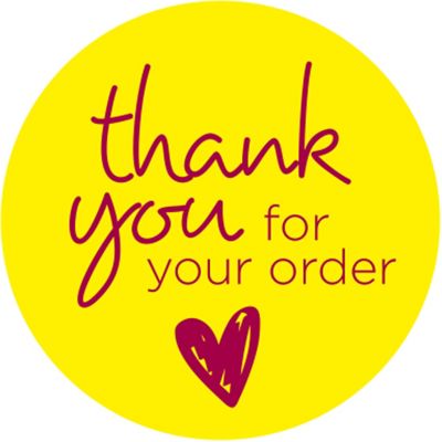 Promotional Items Easy to Mail: Thank You For Your Order