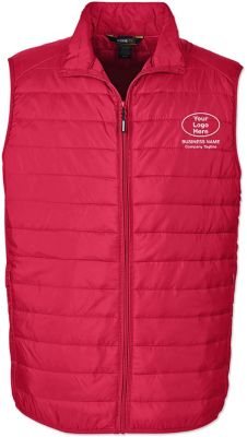 Custom Jackets: Core 365 Mens Prevail Packable Puffer Vest