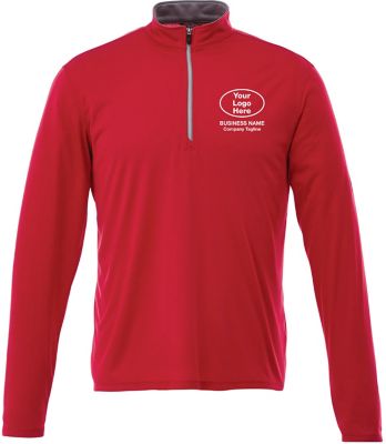 Branded Sports Clothing: Vega Tech Mens Quarter Zip Pullover