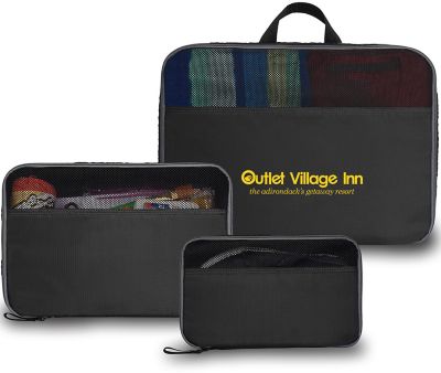 Promotional Bags: Jetsetter 3 Piece Packing Cube Set