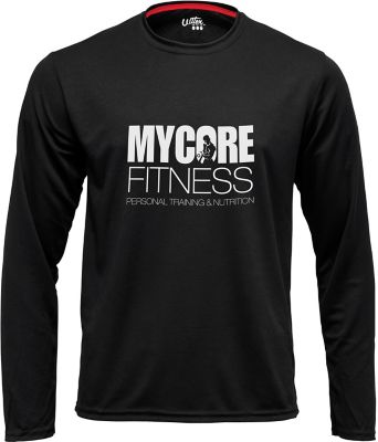 Custom Long Sleeve T-Shirts: Screen Printed Long Sleeve Performance T-Shirt