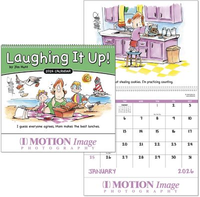 Custom Calendars: Laughing It Up! Spiral Wall Calendar
