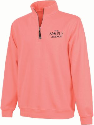 Promotional Apparel | Custom Promotional Clothing: Crosswind Quarter Zip Sweatshirt Embroidered