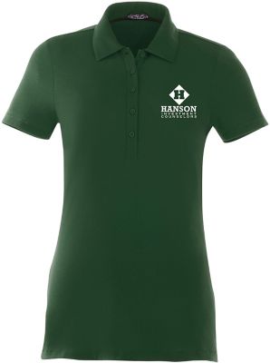 Custom Polo & Golf Shirts: Acadia Ladies Short Sleeve Polo Shirt