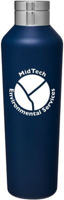 Custom Drinkware: h2go® Manhattan Vacuum Bottle 20.9 oz