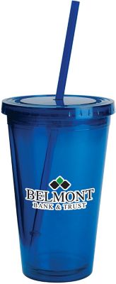 Plastic Tumblers: Full Color Sunsplash Color Tumbler 16 oz