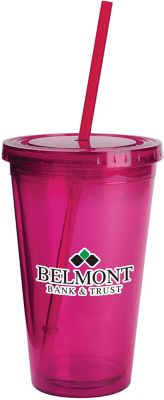 Plastic Tumblers: Full Color Sunsplash Color Tumbler 16 oz