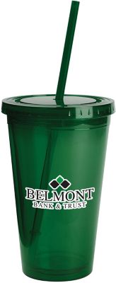 Plastic Tumblers: Full Color Sunsplash Color Tumbler 16 oz