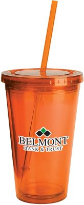 Plastic Tumblers: Full Color Sunsplash Color Tumbler 16 oz