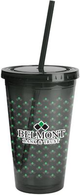 Plastic Tumblers: Full Color Wrap Sunsplash Color Tumbler 16 oz