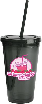 Personalized Plastic & Acrylic Tumblers: Full Color Sunsplash Color Tumbler 16 oz