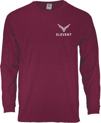 Basic Tees: Mens 50/50 Long Sleeve T-Shirt