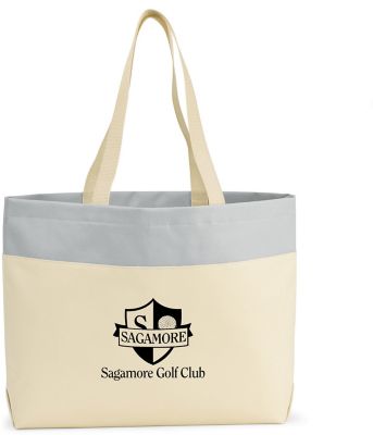 Branded Tote Bags: Santorini Wipeable Interior Tote