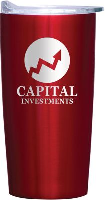 Custom Drinkware: Laser Engraved Adventure Travel Tumbler 20 oz