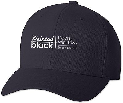 Custom Hats: Embroidered Flexfit® Wool Blend Fitted Cap