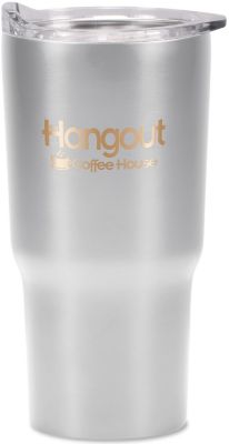 Custom Travel Mugs & Tumblers: Conquest Stainless Insulated Vacuum Tumbler 20 oz