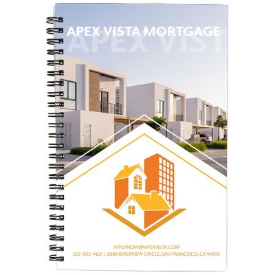 Bank Promotional Items: Full Color Spiral Notebook