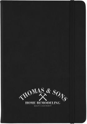 Branded Notebooks & Journals: Bella Luna Journal 5.75 x 8.25 Inserted Giftbox