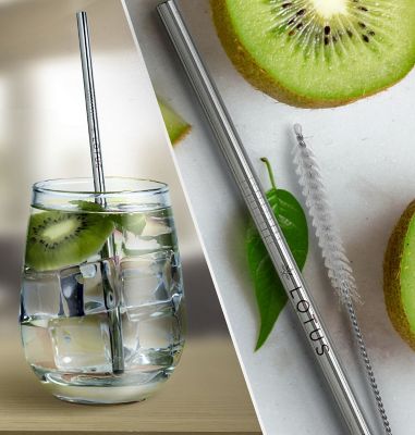 Custom Promotional Reusable Stainless Steel Straws