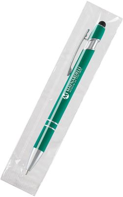 Cello Wrapped Value Pens: Ultima Softex Gel-Glide Stylus Cello Wrapped Pen