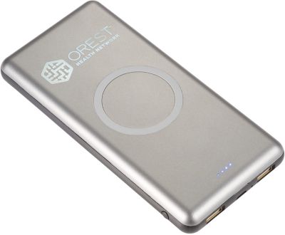 UL Listed Light Up Qi Wireless 10000 Power Bank