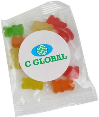 Promotional Giveaways: Gummy Bears 1 oz Goodie Bag