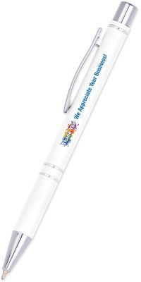 Promotional Full Color Soft Touch Accent Gel Stylus Pen