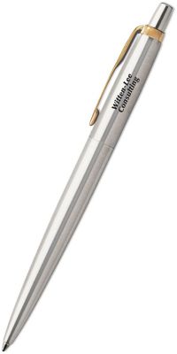 Parker Jotter Gel Pen Stainless Steel Chrome Trim