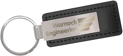 Holiday Gifts for Customers: Dual Leatherette Keychain Gift Set