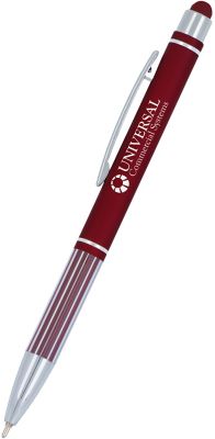 Promotional Pens: Comfort Luxe Gel-Glide Stylus Pen