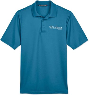 Custom Polo & Golf Shirts: Devon & Jones® Crownlux Mens Plaited Polo Shirt