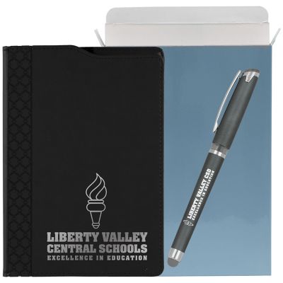 Custom Business Gifts: Montabella Journal & Compass Pen Gift Set