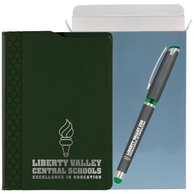 Custom Business Gifts: Montabella Journal & Compass Pen Gift Set