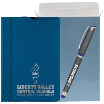Custom Business Gifts: Montabella Journal & Compass Pen Gift Set