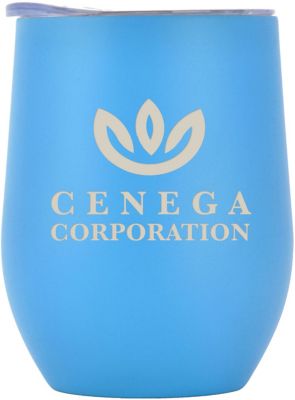 Custom Business Gifts: Reusable Cruise Stainless Steel Wine Tumbler 12 Oz