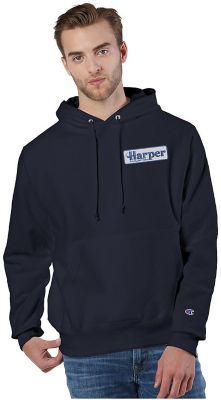 Navy champion discount reverse weave hoodie