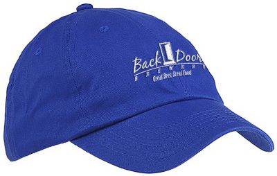 Business Caps and Hats: Big Accessories 6 Panel Twill Unstructured Cap