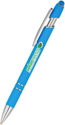 Custom Stylus Pens: Full Color Ultima Brite Softex Stylus Gel Pen