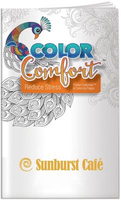 Custom Pocket Monthly Calendars: Reducing Stress Color Comfort Pocket Calendar