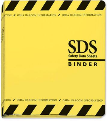 sds binder template