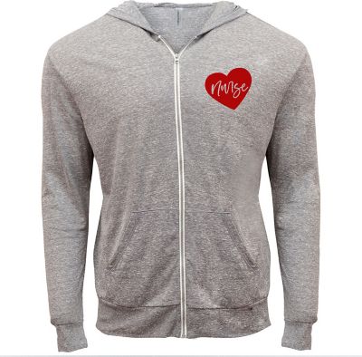 Nurses Appreciation Gifts: Threadfast Unisex Light Zip Hoodie