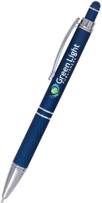 Saratoga™ Collection: Full Color Crossgate Stylus Gel Pen