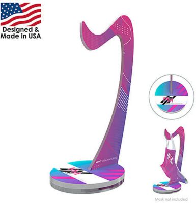 Mask Pouches: Full Color Desktop Mask Stand