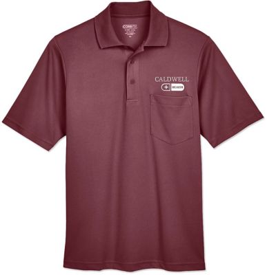 Custom Polo Shirts: Core 365 Origin Performance Piqué Polo Embroidered