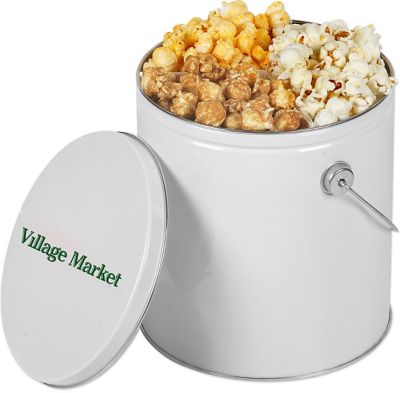 Miscellaneous Gift Sets: One Gallon Popcorn Trio Popcorn Tin