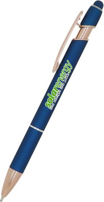 Saratoga™ Collection: Fc Ultima Rose Gold Cello-Wrapped Stylus Pen